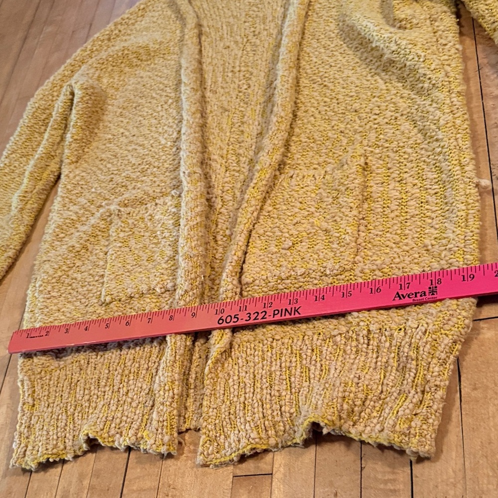 Mustard Knit Cardigan